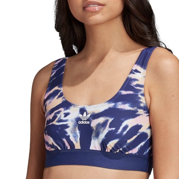 Adidas Originals Tie Dye Bikini Top - Picture 1 of 6